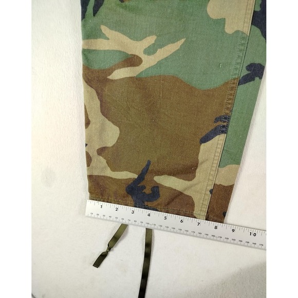 Vintage US Army BDU Pants Mens 38x31 LT Woodland Camo Cargo Combat Military - Picture 11 of 13